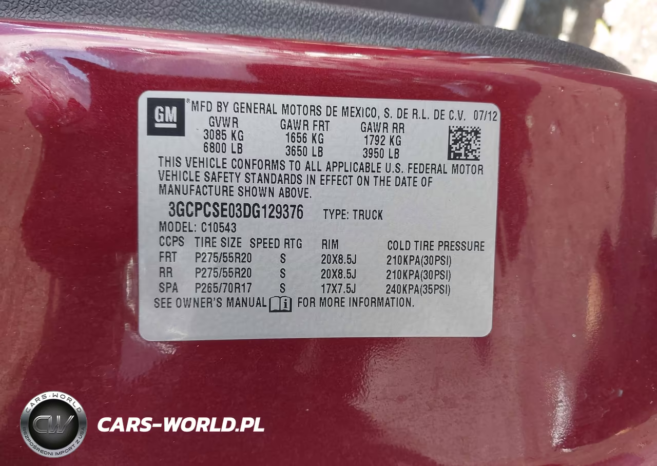 2013 Chevrolet Silverado 1500 Lt VIN:3GCPCSE03DG129376 - 9