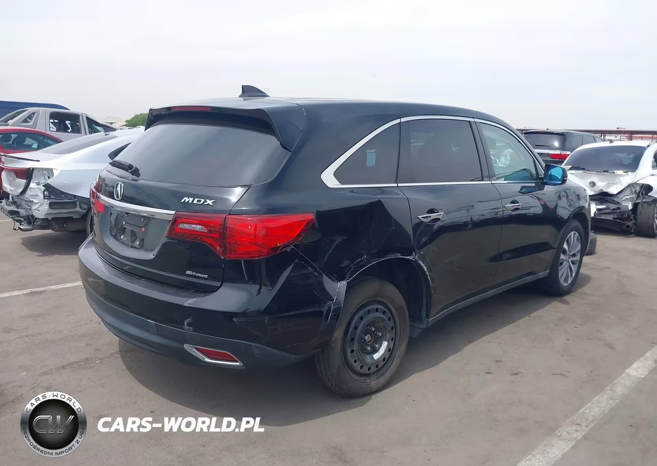 2016 Acura Mdx Technology Entertainment Packages-Technology, Entertainment Acurawatch Plus Packages VIN:5FRYD4H60GB001246 - 6