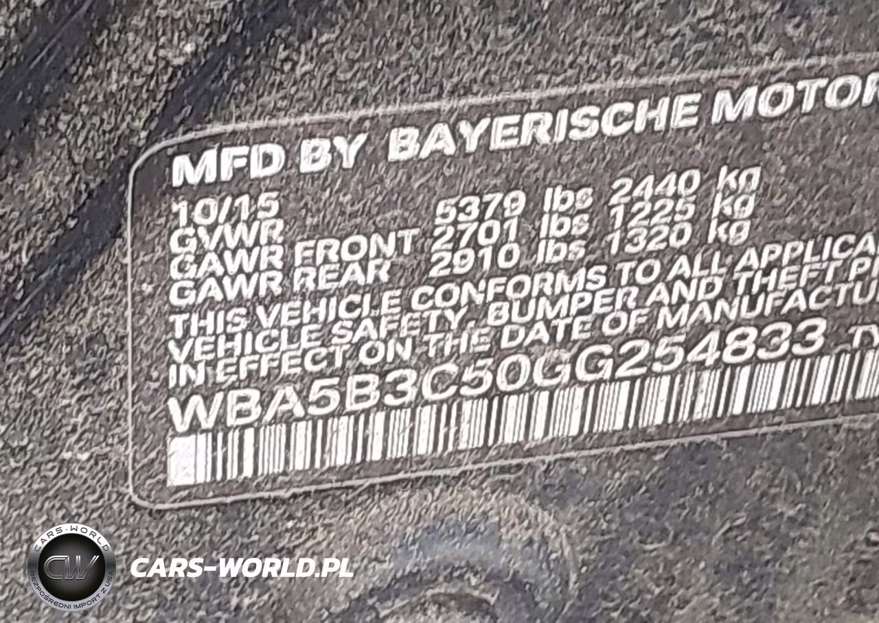 2016 BMW 535I xDrive VIN:WBA5B3C50GG254833 - 9