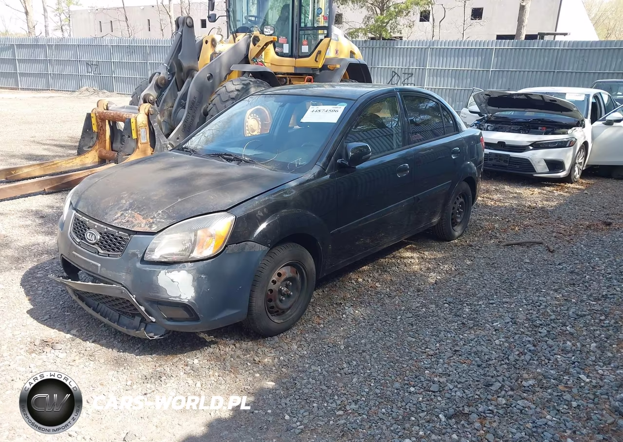 2011 Kia Rio Lx VIN:KNADH4A34B6926683 - 2