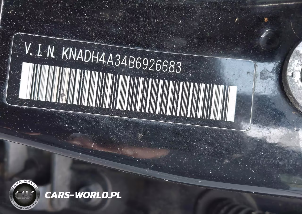 2011 Kia Rio Lx VIN:KNADH4A34B6926683 - 9