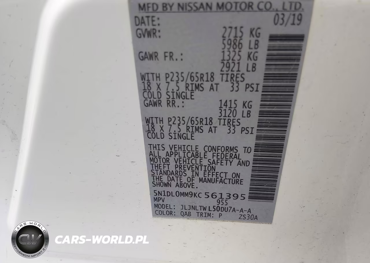 2019 Infiniti Qx60 Luxe VIN:5N1DL0MM9KC561395 - 9