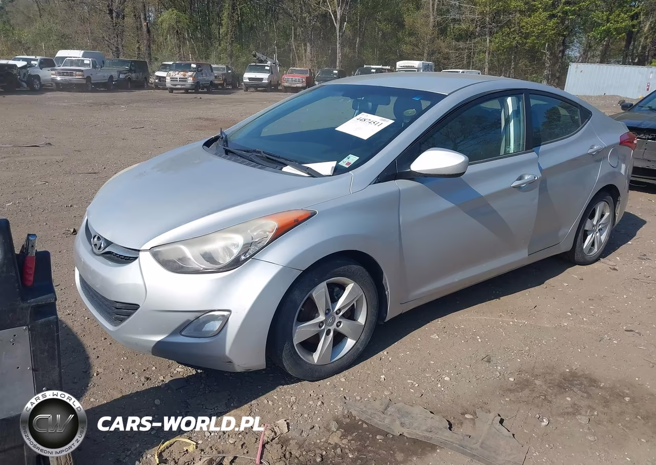2012 Hyundai Elantra Gls (Ulsan Plant) VIN:KMHDH4AE6CU308276 - 2