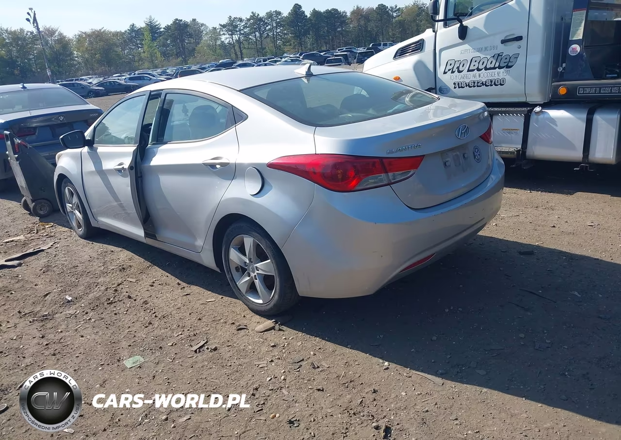 2012 Hyundai Elantra Gls (Ulsan Plant) VIN:KMHDH4AE6CU308276 - 3
