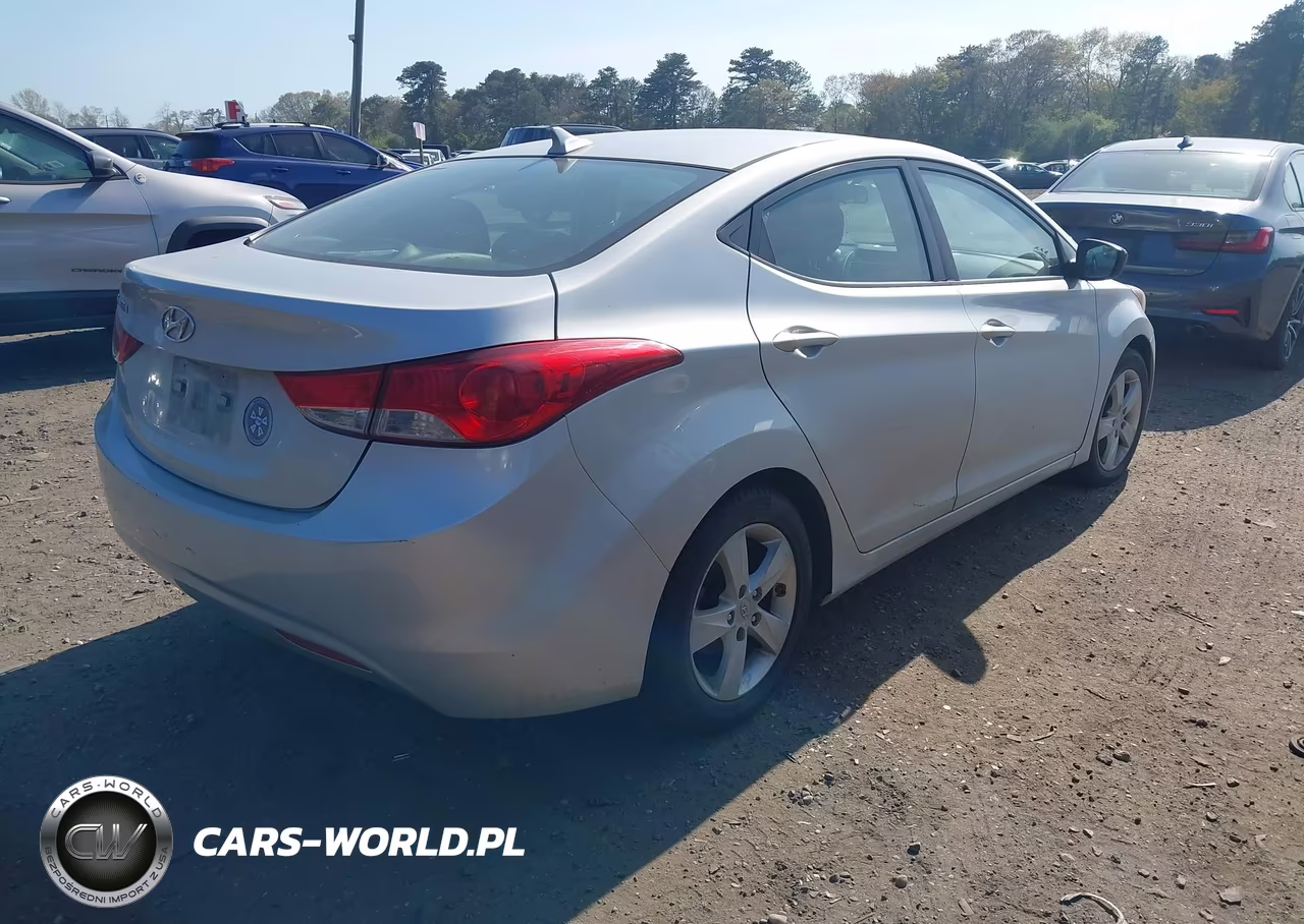 2012 Hyundai Elantra Gls (Ulsan Plant) VIN:KMHDH4AE6CU308276 - 4