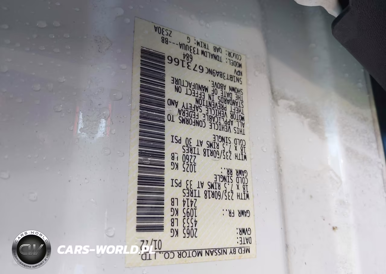 2022 Nissan Rogue Sv Fwd VIN:5N1BT3BA9NC673166 - 9