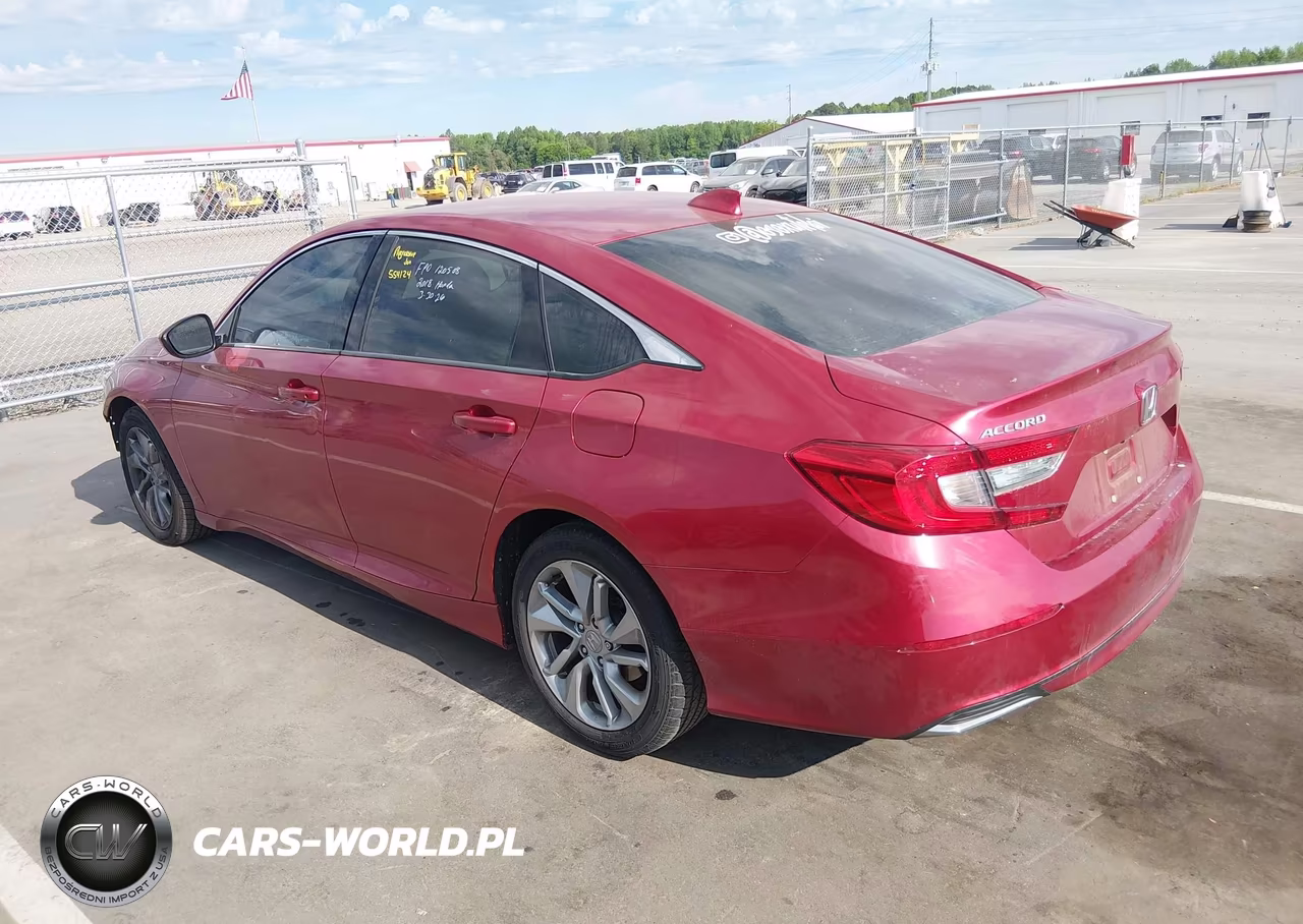2018 Honda Accord Lx VIN:1HGCV1F12JA067636 - 3