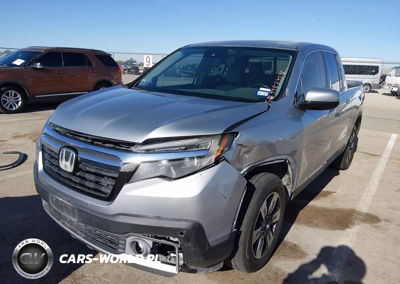 2017 Honda Ridgeline Rtl-E VIN:5FPYK3F76HB011799 - 2