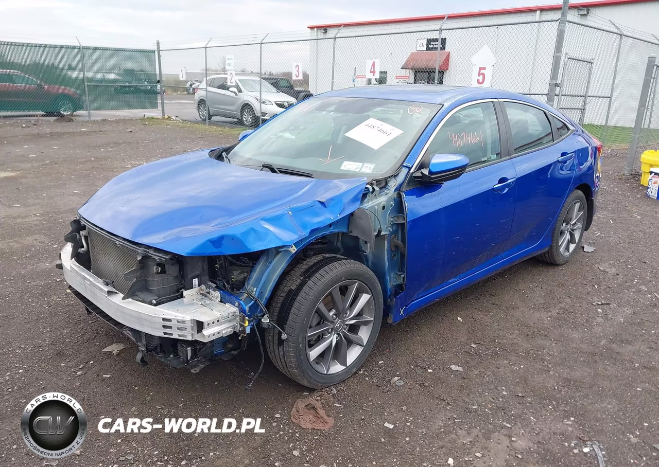 2019 Honda Civic Ex-L VIN:19XFC1F78KE013620 - 2
