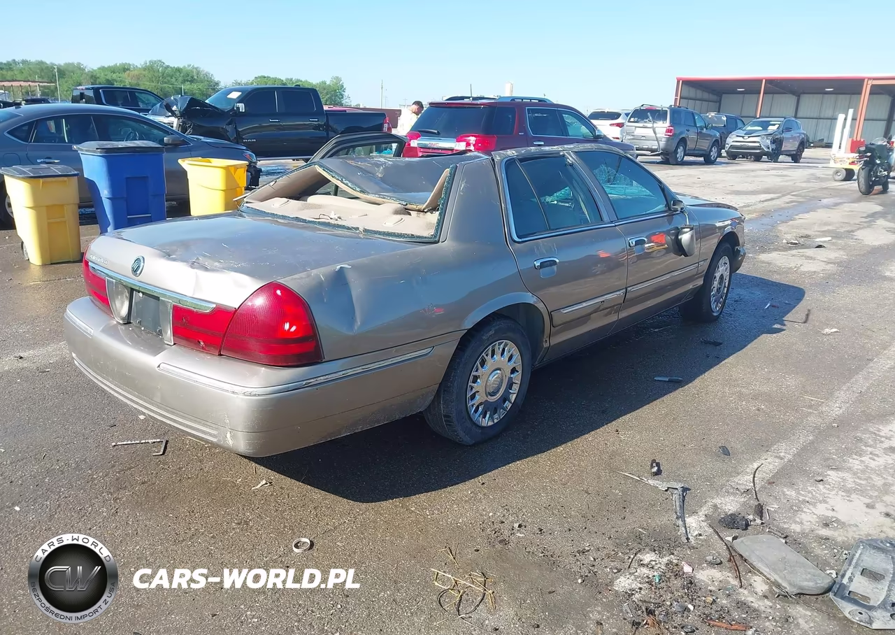 2004 Mercury Grand Marquis Gs VIN:2MEFM74W74X621277 - 4