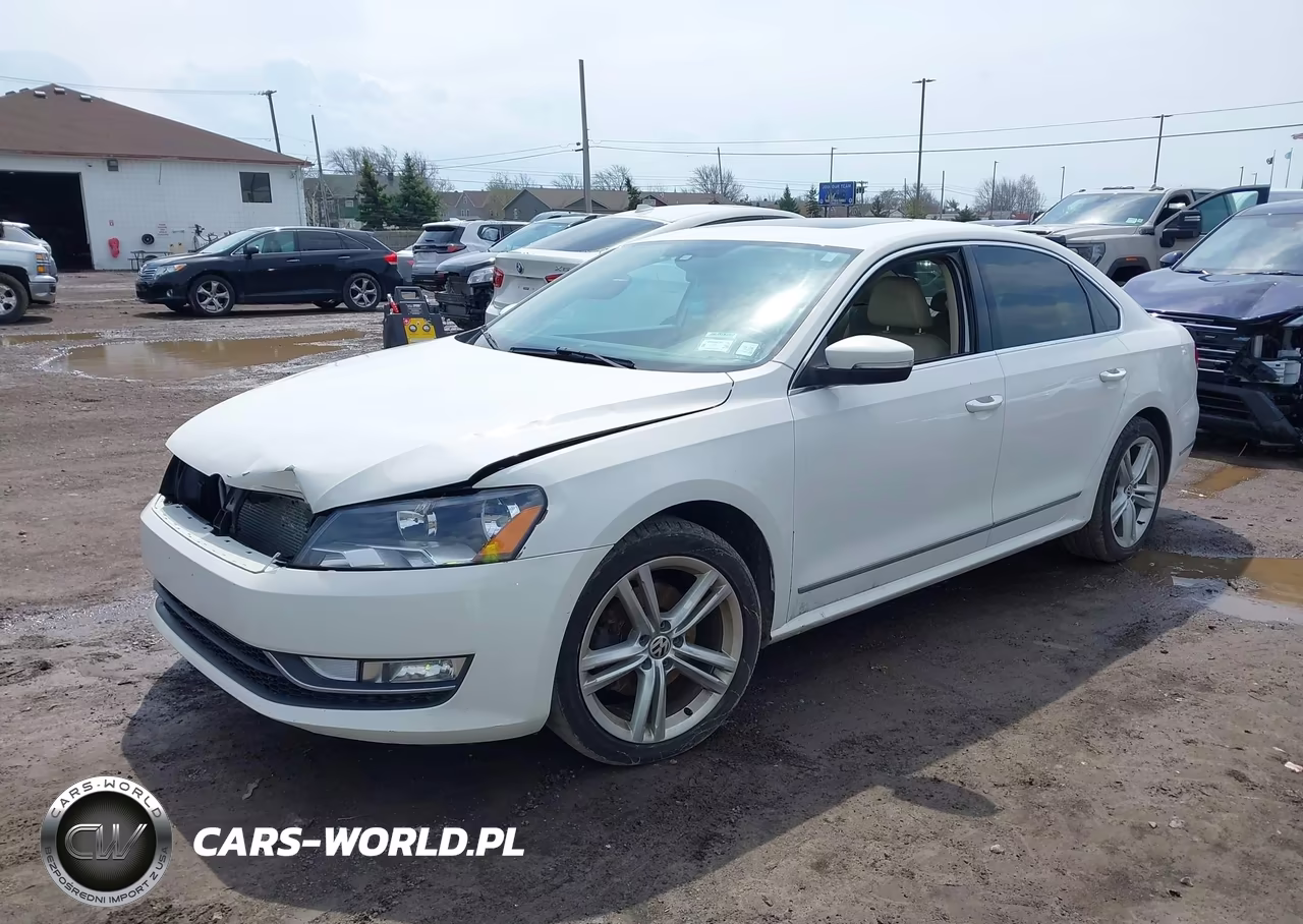 2014 Volkswagen Passat 2.0L Tdi Sel Premium VIN:1VWCN7A33EC084995 - 2
