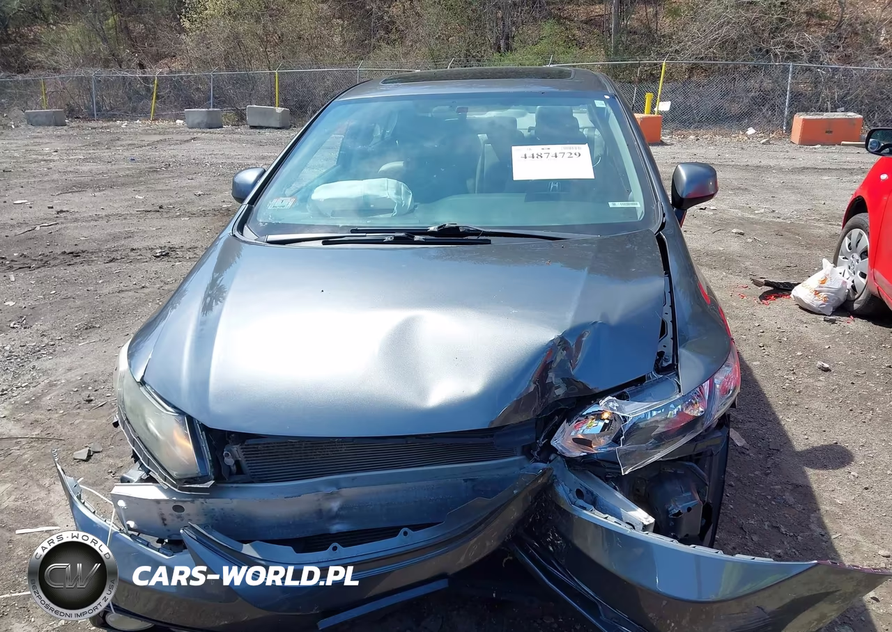 2013 Honda Civic Ex-L VIN:2HGFB2F91DH558125 - 12