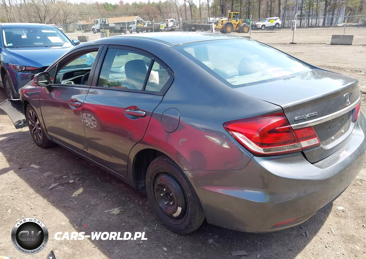 2013 Honda Civic Ex-L VIN:2HGFB2F91DH558125 - 3