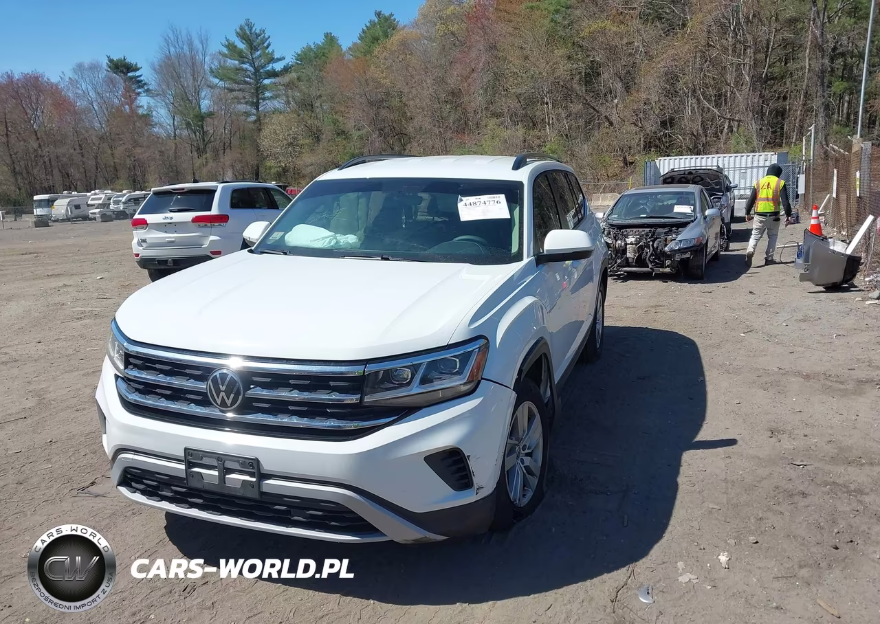2021 Volkswagen Atlas 2.0T S VIN:1V2GP2CA8MC521447 - 2