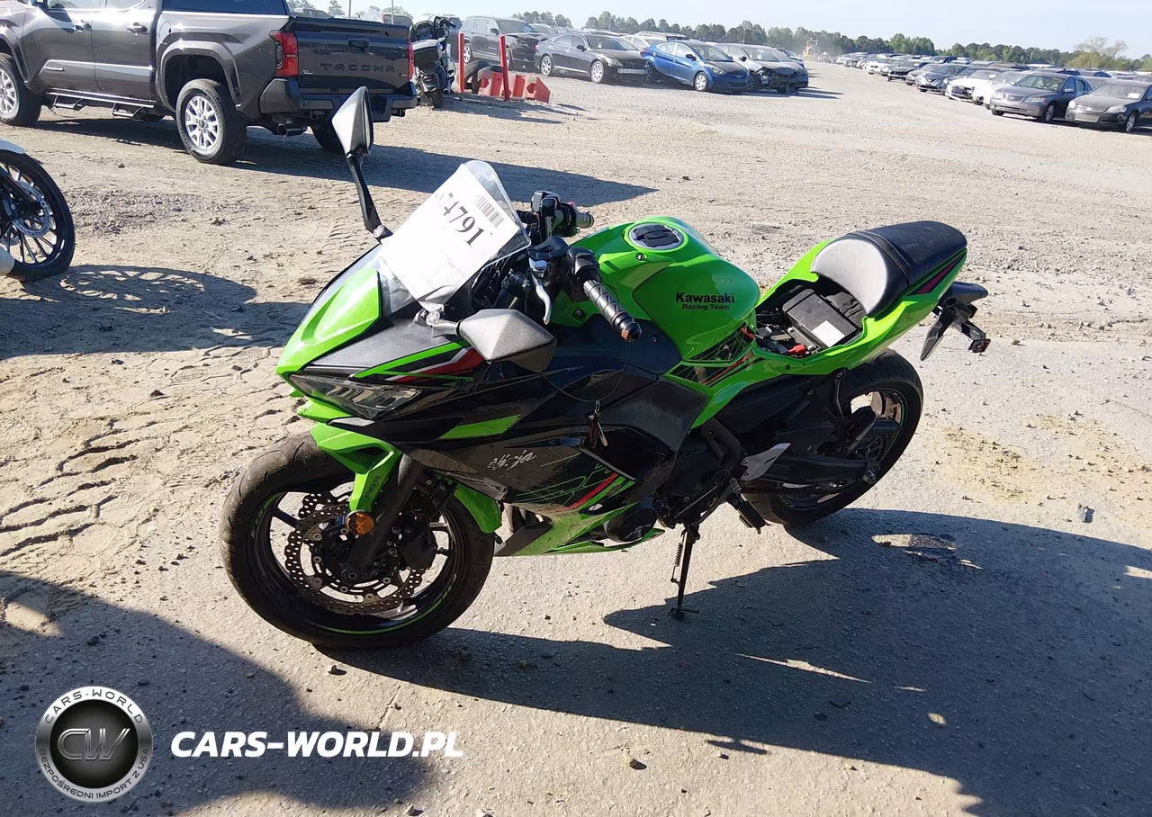 2024 Kawasaki Ex650 P VIN:ML5EXEP18RDAC5045 - 2