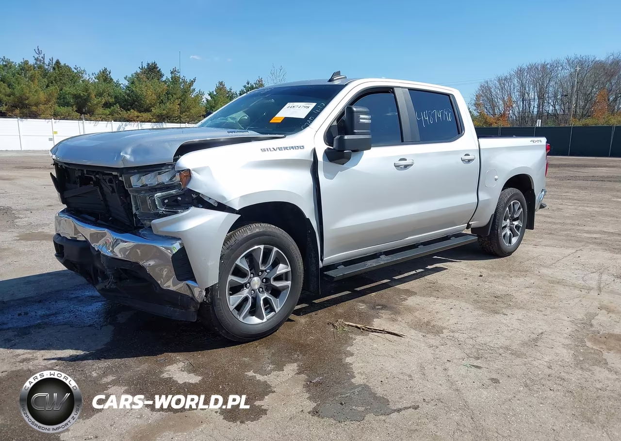 2021 Chevrolet Silverado 1500 4Wd Short Bed Lt VIN:3GCUYDET2MG155865 - 2