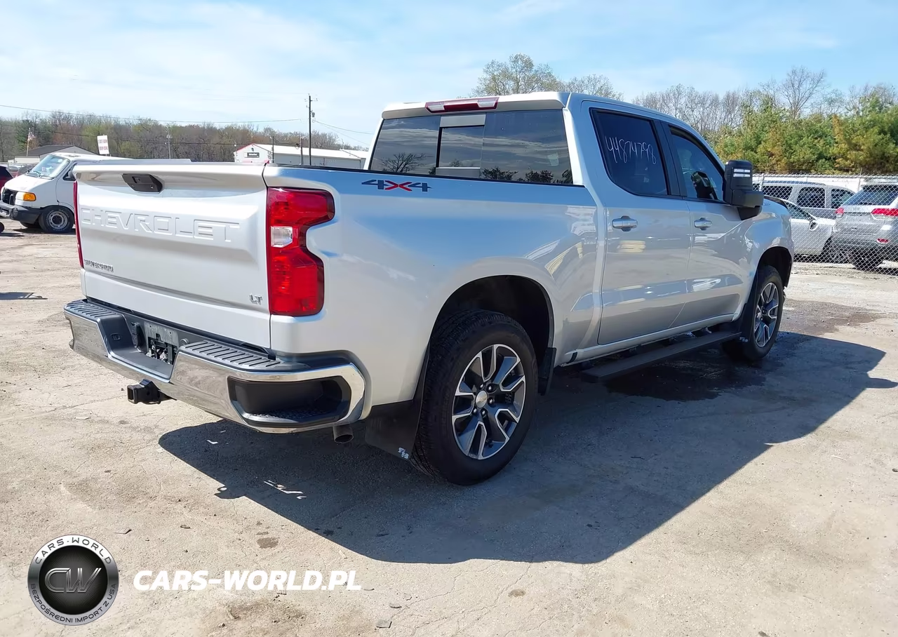 2021 Chevrolet Silverado 1500 4Wd Short Bed Lt VIN:3GCUYDET2MG155865 - 4