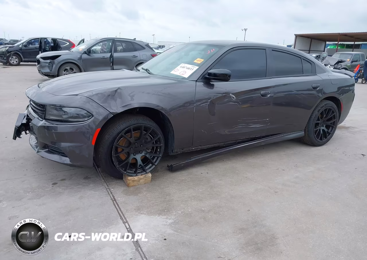2018 Dodge Charger Sxt Rwd VIN:2C3CDXBG1JH167554 - 2