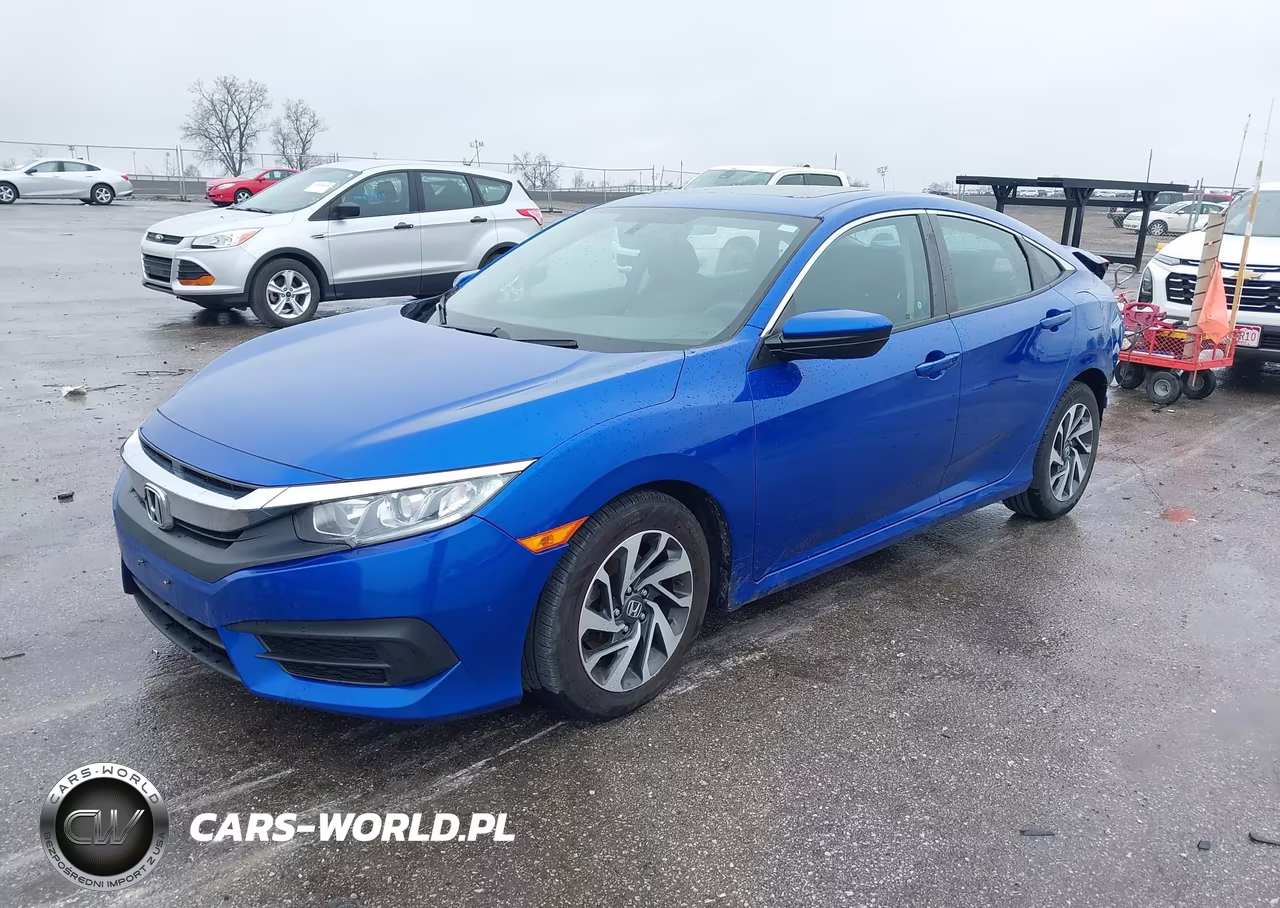2018 Honda Civic Ex VIN:2HGFC2F77JH516954 - 2