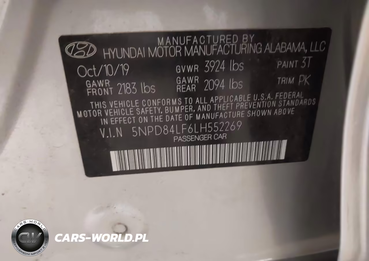 2020 Hyundai Elantra Sel VIN:5NPD84LF6LH552269 - 9