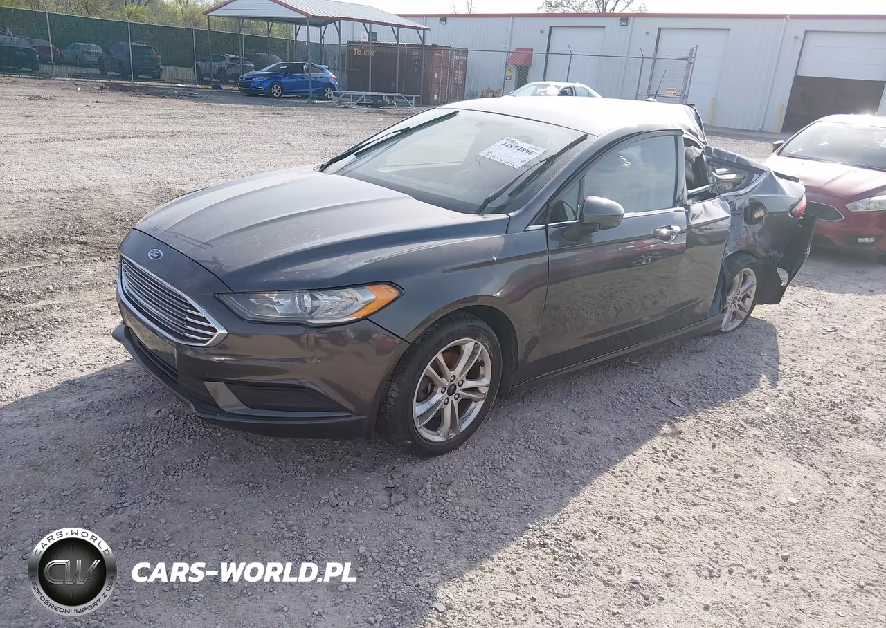 2018 Ford Fusion Se VIN:3FA6P0H75JR243253 - 2