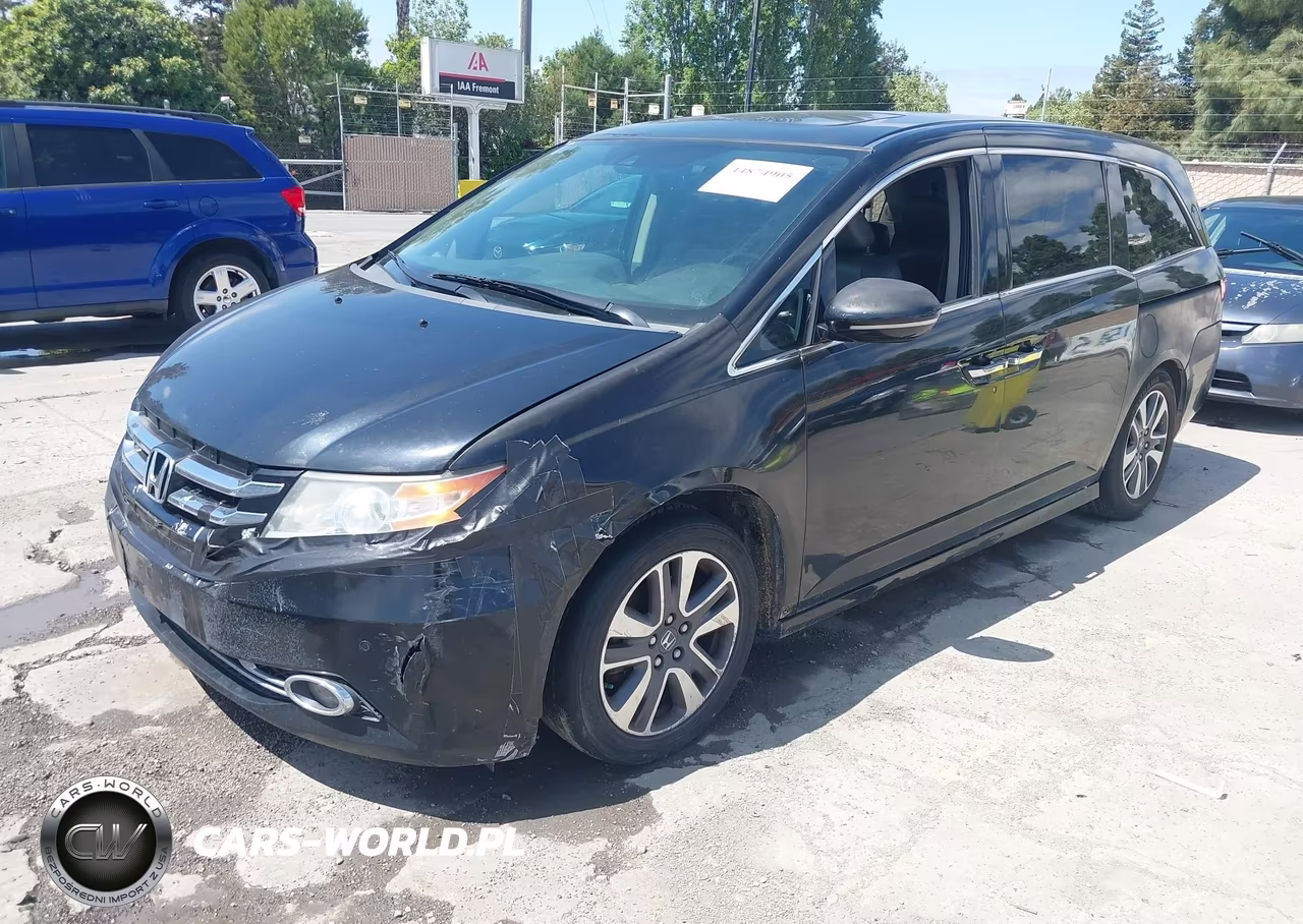 2014 Honda Odyssey Touring-Touring Elite VIN:5FNRL5H98EB031567 - 2