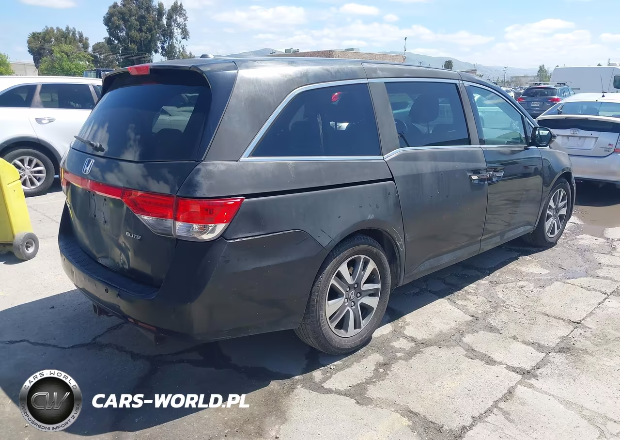 2014 Honda Odyssey Touring-Touring Elite VIN:5FNRL5H98EB031567 - 4
