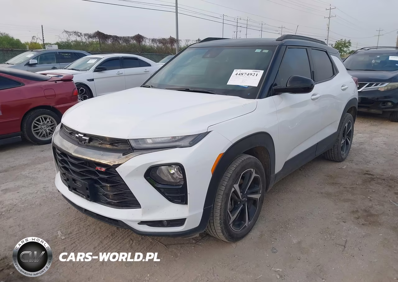 2021 Chevrolet Trailblazer Fwd Rs VIN:KL79MTSL6MB087821 - 2