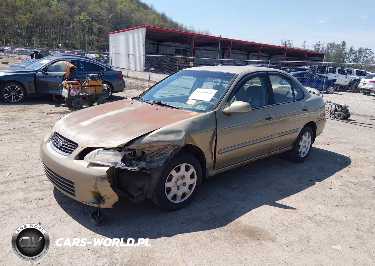 2001 Nissan Sentra Gxe VIN:3N1CB51D31L480029 - 2