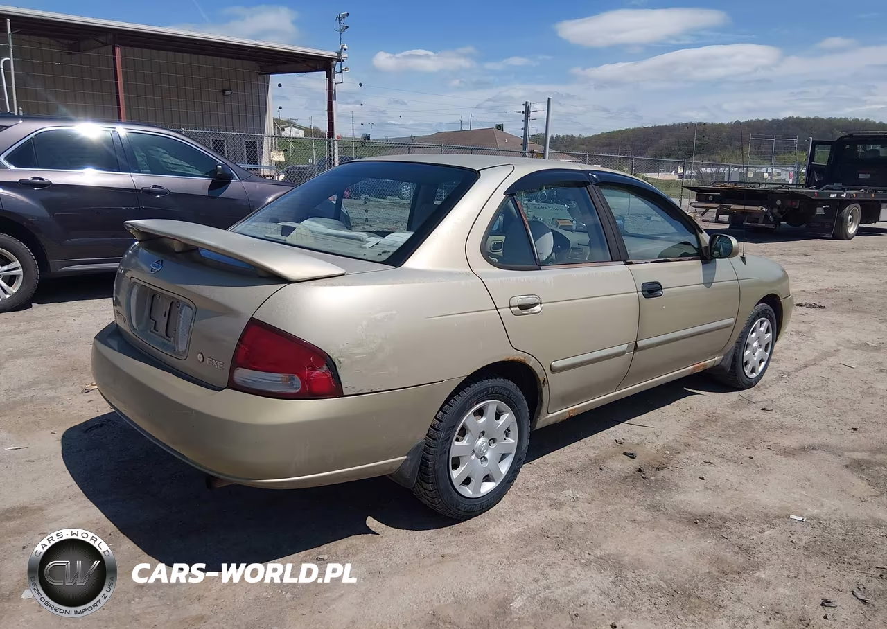 2001 Nissan Sentra Gxe VIN:3N1CB51D31L480029 - 4