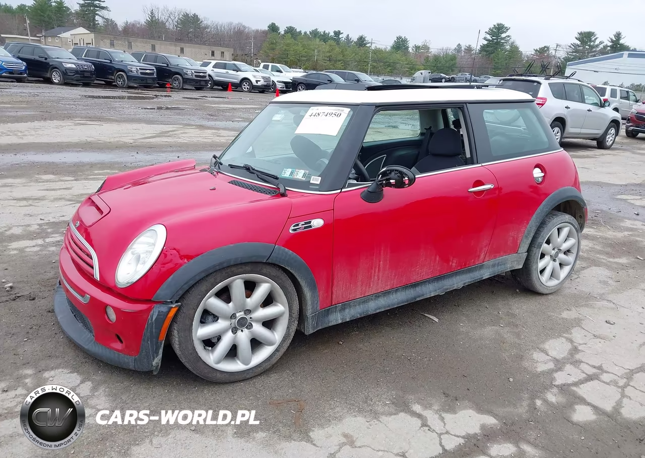 2003 Mini Cooper S VIN:WMWRE33493TD69029 - 2