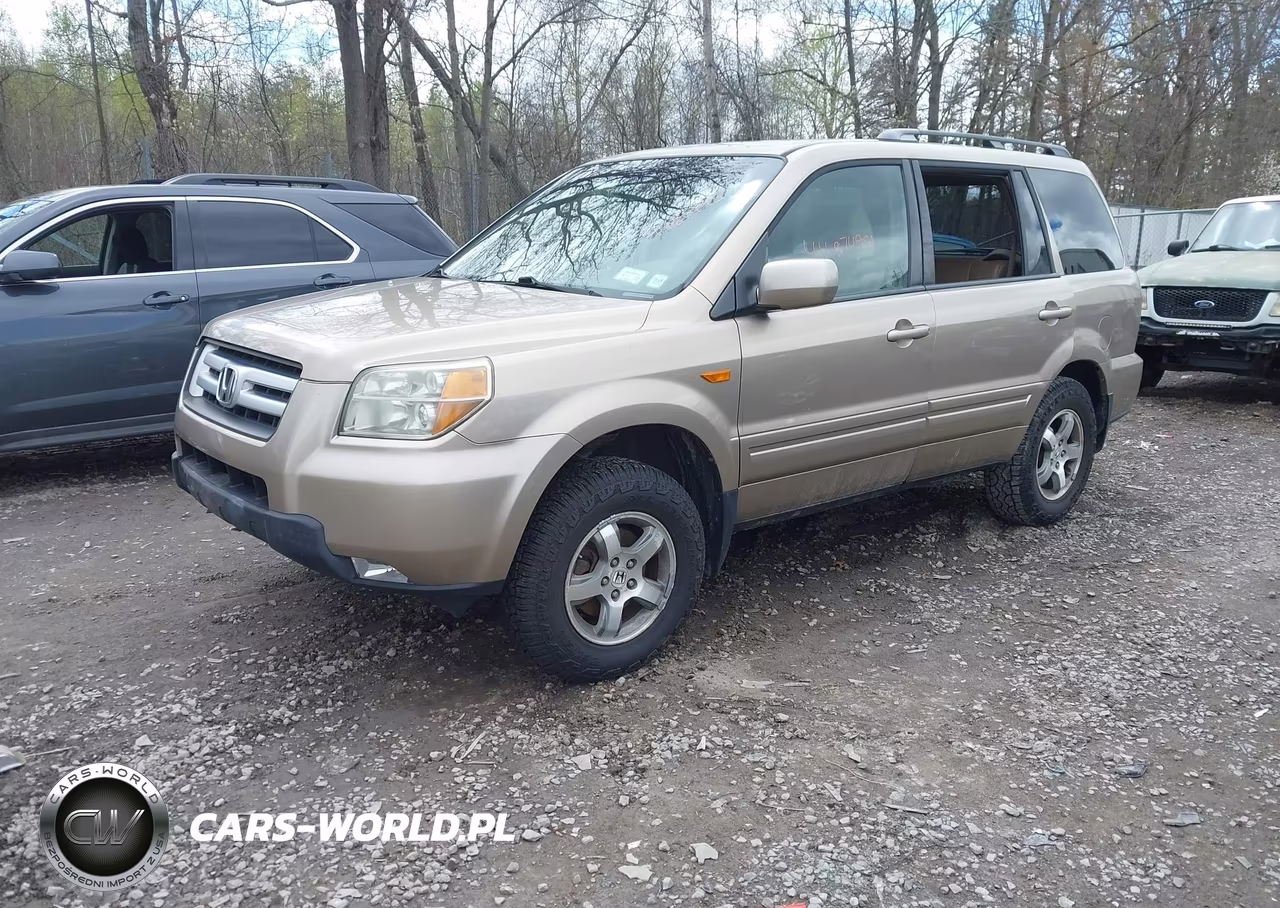 2006 Honda Pilot Ex-L VIN:5FNYF18506B022145 - 2