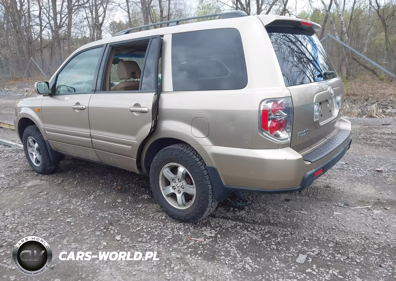 2006 Honda Pilot Ex-L VIN:5FNYF18506B022145 - 3