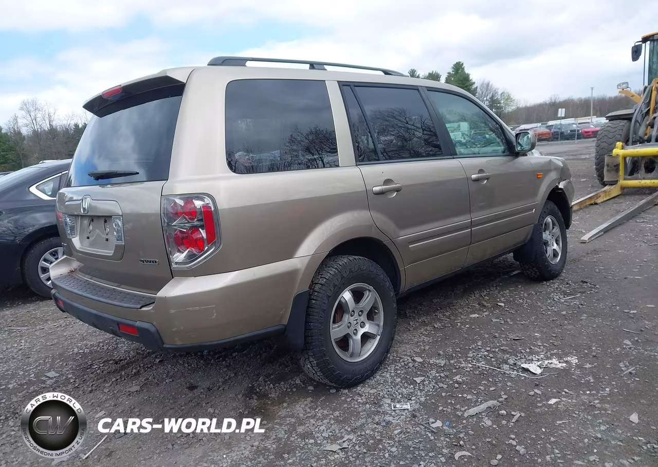 2006 Honda Pilot Ex-L VIN:5FNYF18506B022145 - 4