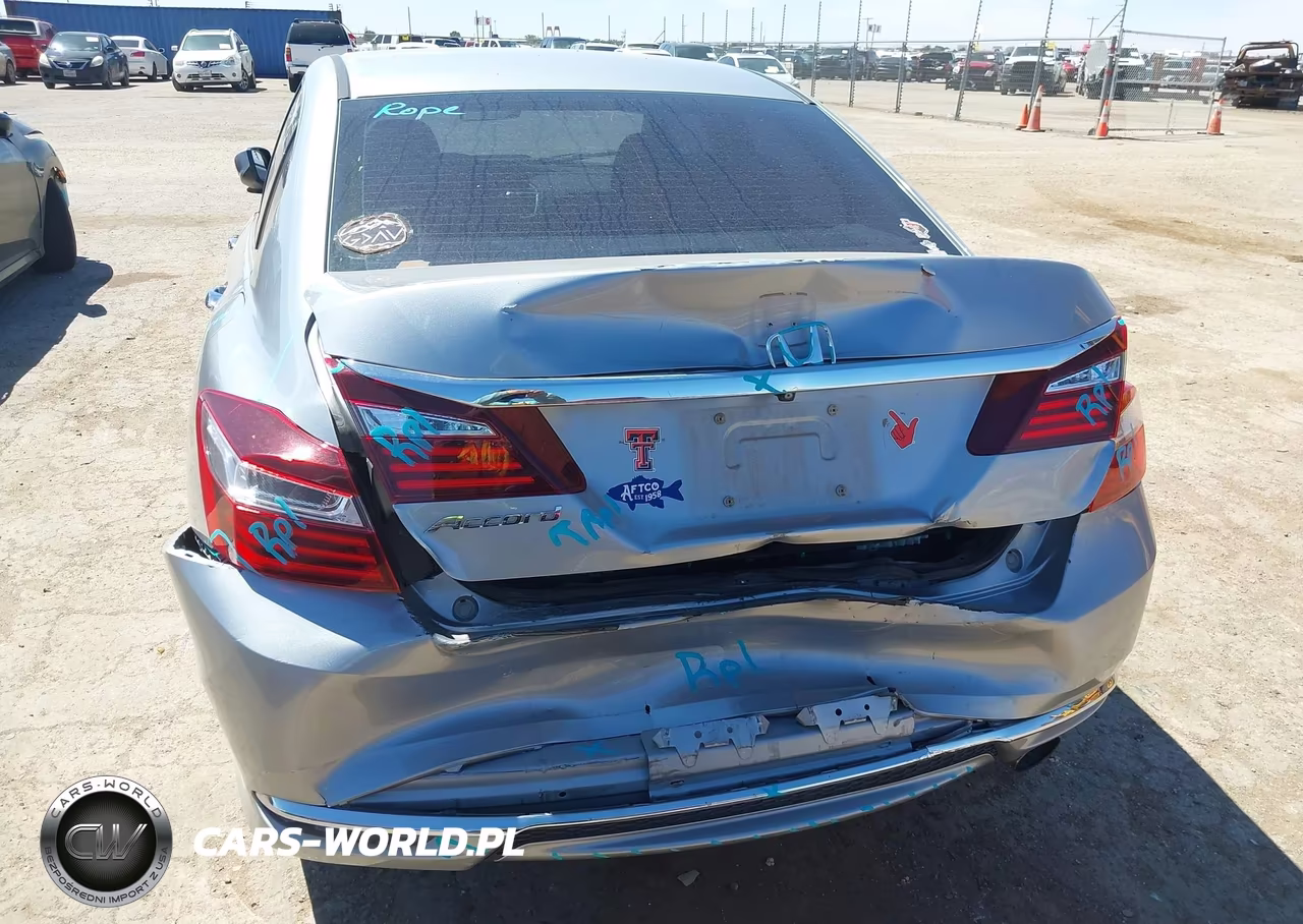 2017 Honda Accord Lx VIN:1HGCR2F34HA063318 - 6