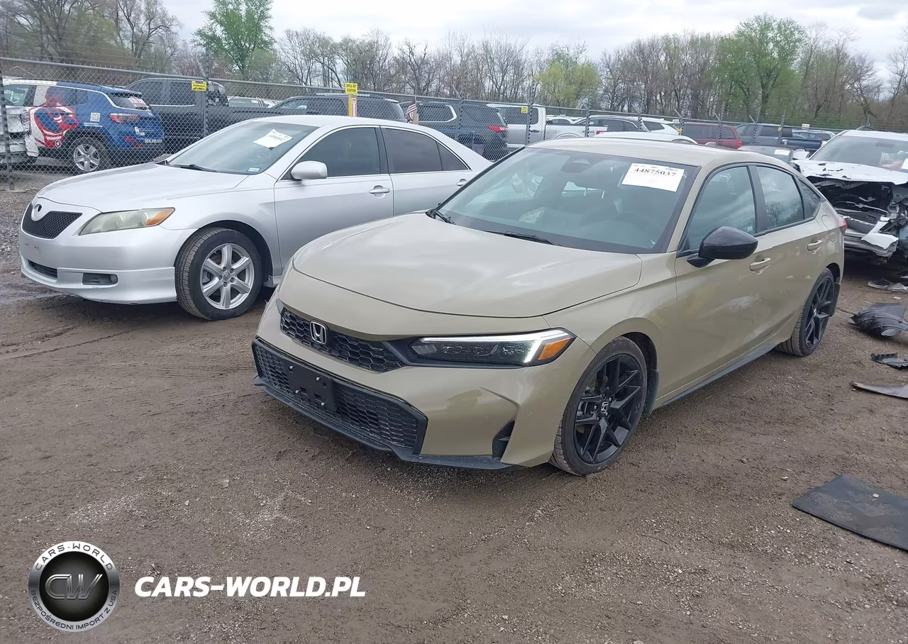 2025 Honda Civic Sedan Sport VIN:19XFL2H81SE031811 - 2