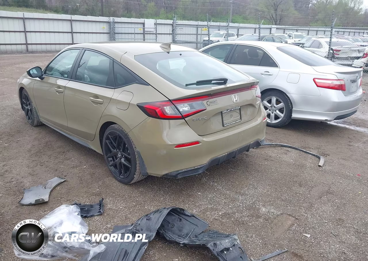 2025 Honda Civic Sedan Sport VIN:19XFL2H81SE031811 - 3