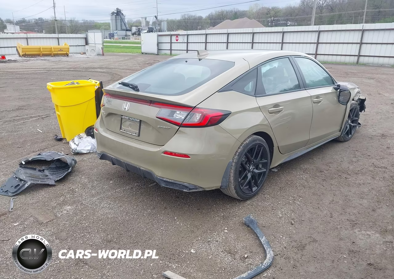 2025 Honda Civic Sedan Sport VIN:19XFL2H81SE031811 - 4