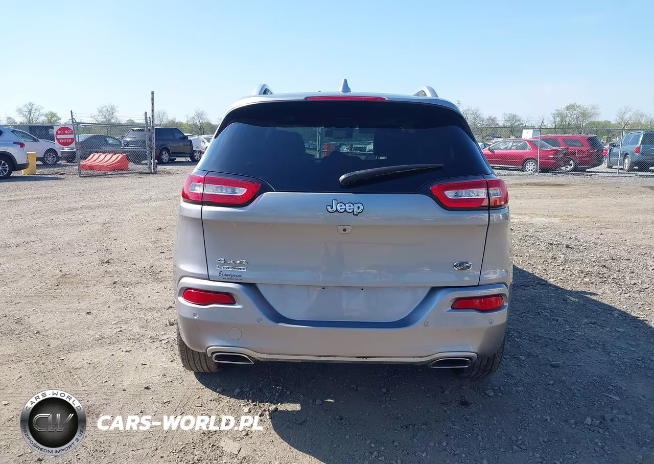 2017 Jeep Cherokee Overland 4X4 VIN:1C4PJMJS2HW503637 - 17