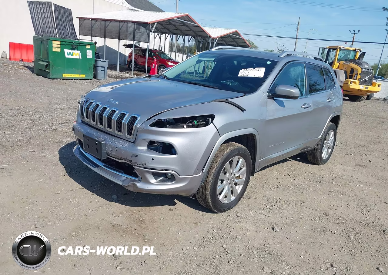 2017 Jeep Cherokee Overland 4X4 VIN:1C4PJMJS2HW503637 - 2