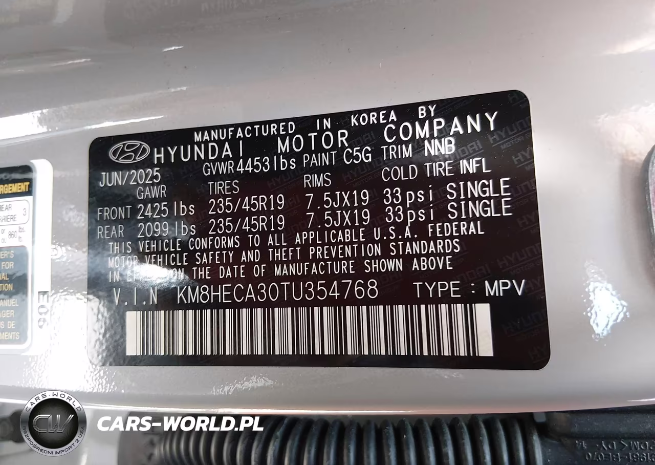 2026 Hyundai Kona Limited VIN:KM8HECA30TU354768 - 9