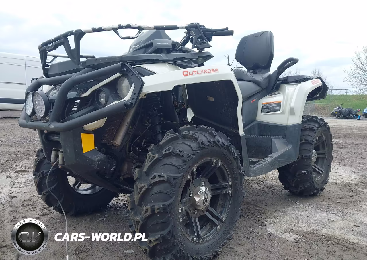 2017 Can-Am Outlander Max Xt 1000R-Xt-P 1000R VIN:3JBLPAX27HJ000418 - 2