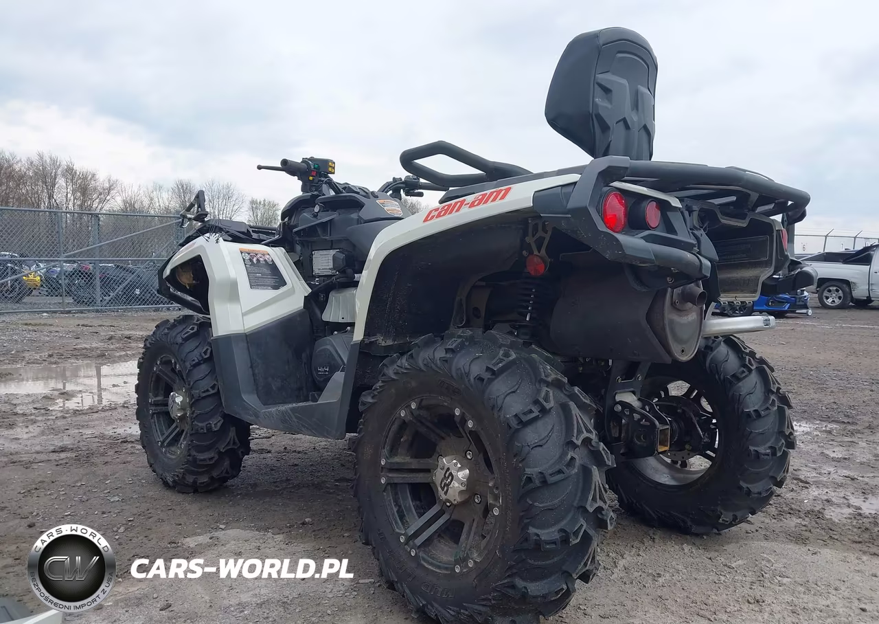 2017 Can-Am Outlander Max Xt 1000R-Xt-P 1000R VIN:3JBLPAX27HJ000418 - 3