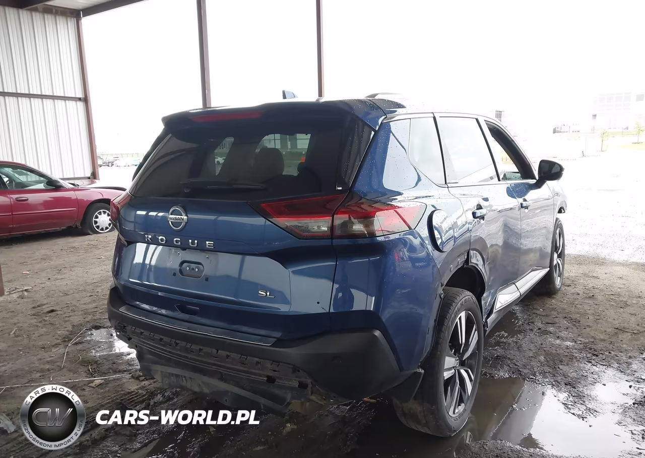 2021 Nissan Rogue Sl Fwd VIN:JN8AT3CA1MW024090 - 4