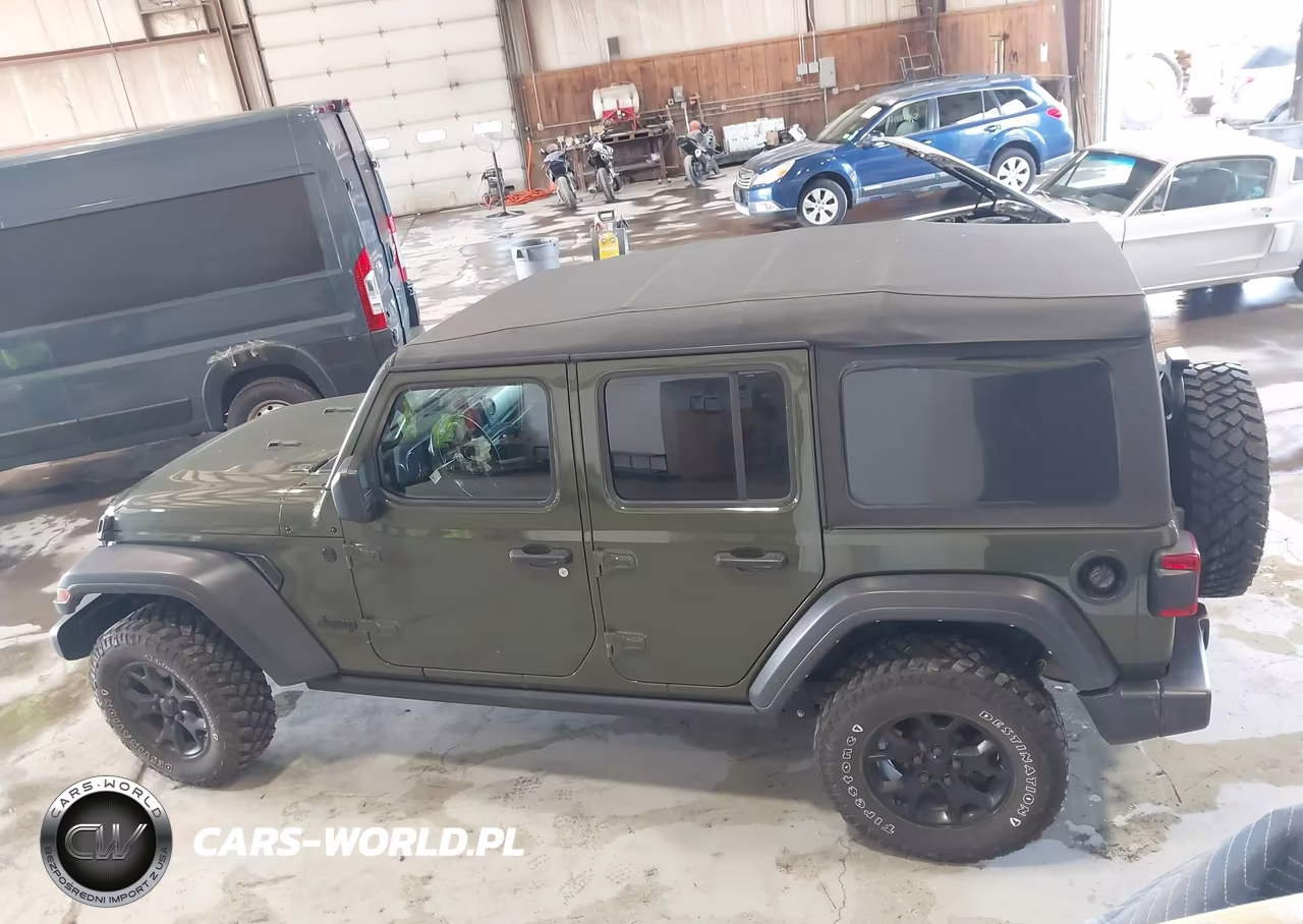 2021 Jeep Wrangler Unlimited Willys 4X4 VIN:1C4HJXDG4MW579996 - 14