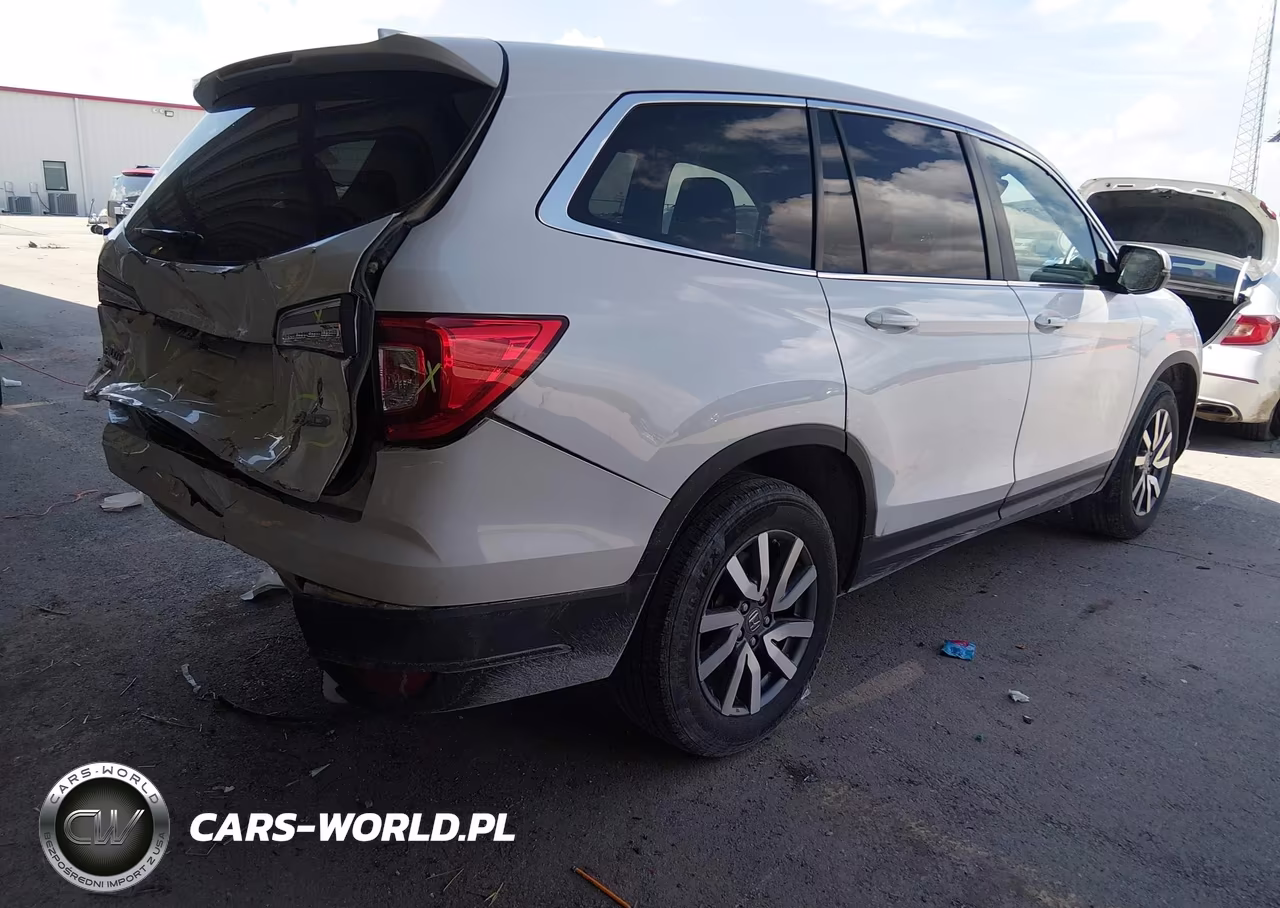 2021 Honda Pilot Awd Ex-L VIN:5FNYF6H57MB043729 - 4