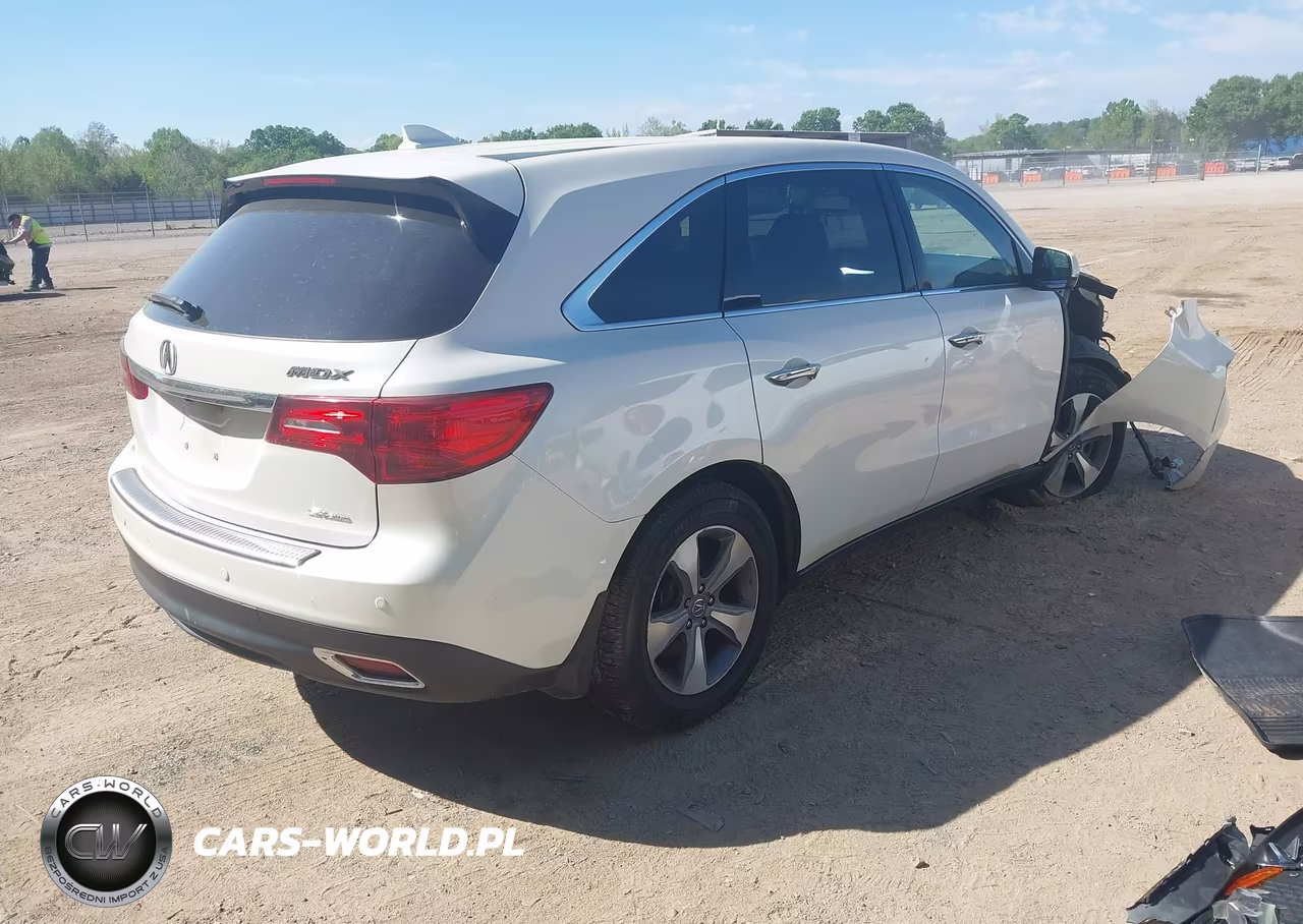 2014 Acura Mdx VIN:5FRYD4H27EB025201 - 4