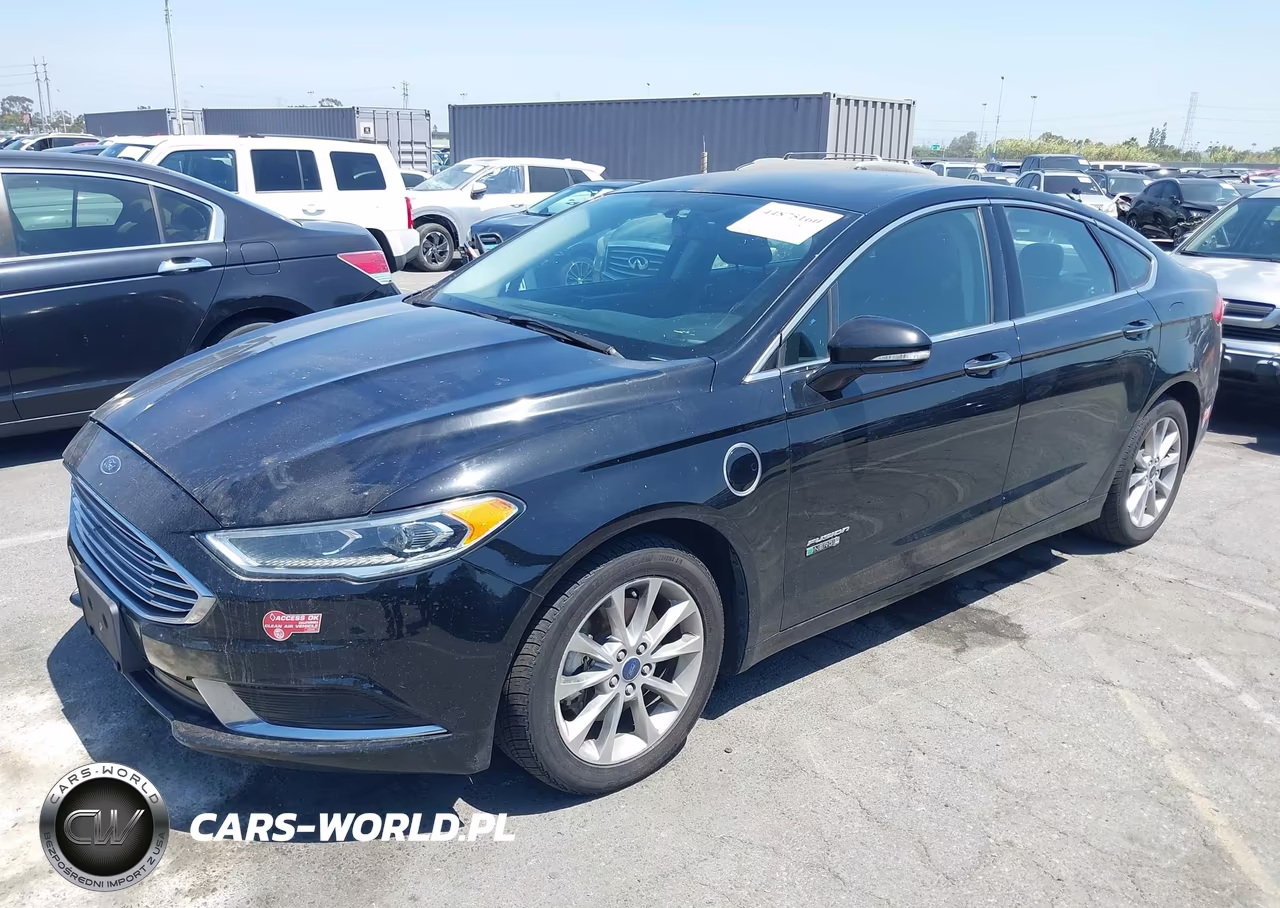 2018 Ford Fusion Energi Se Luxury VIN:3FA6P0PUXJR211695 - 2