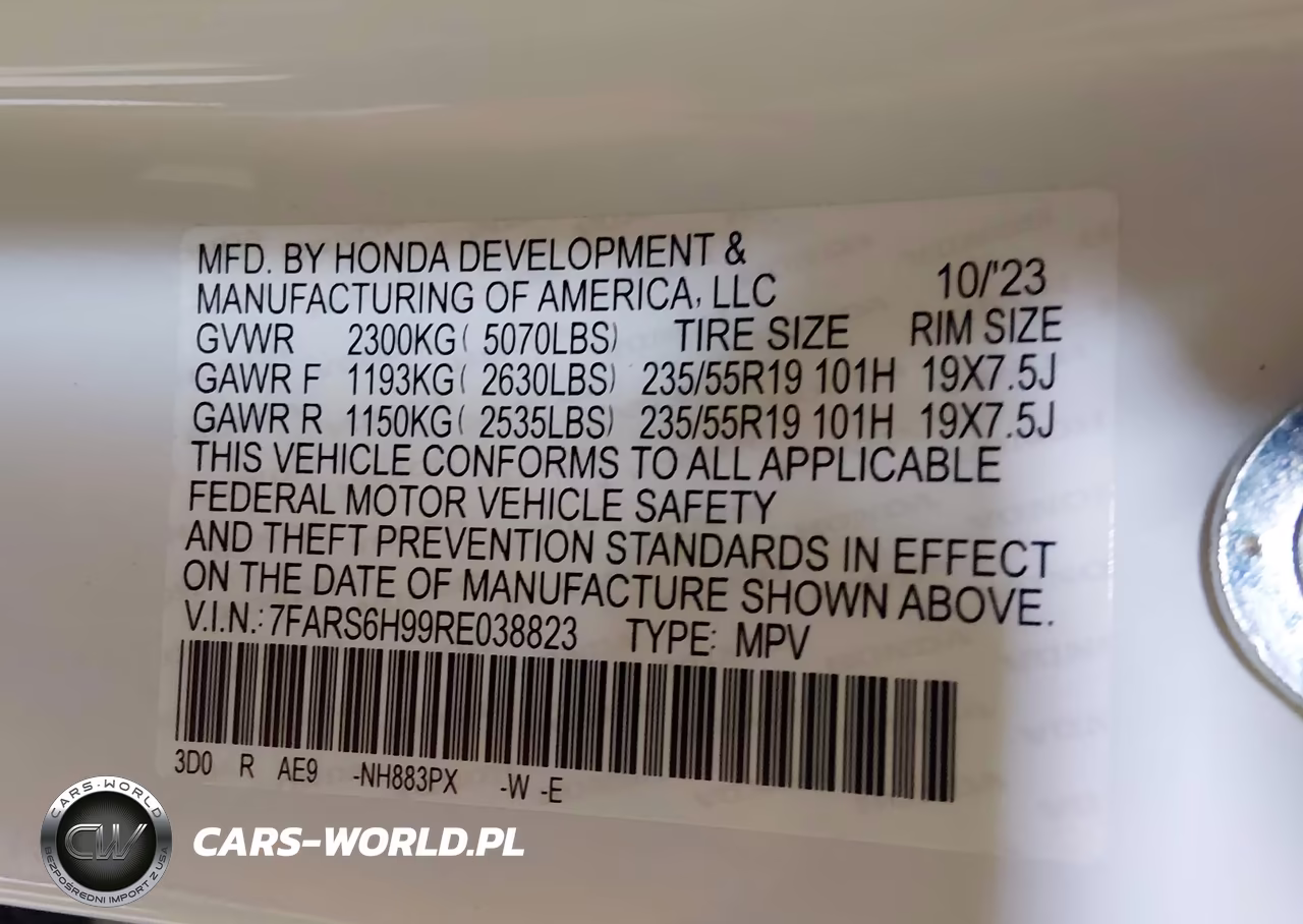 2024 Honda Cr-V Hybrid Sport Touring VIN:7FARS6H99RE038823 - 9