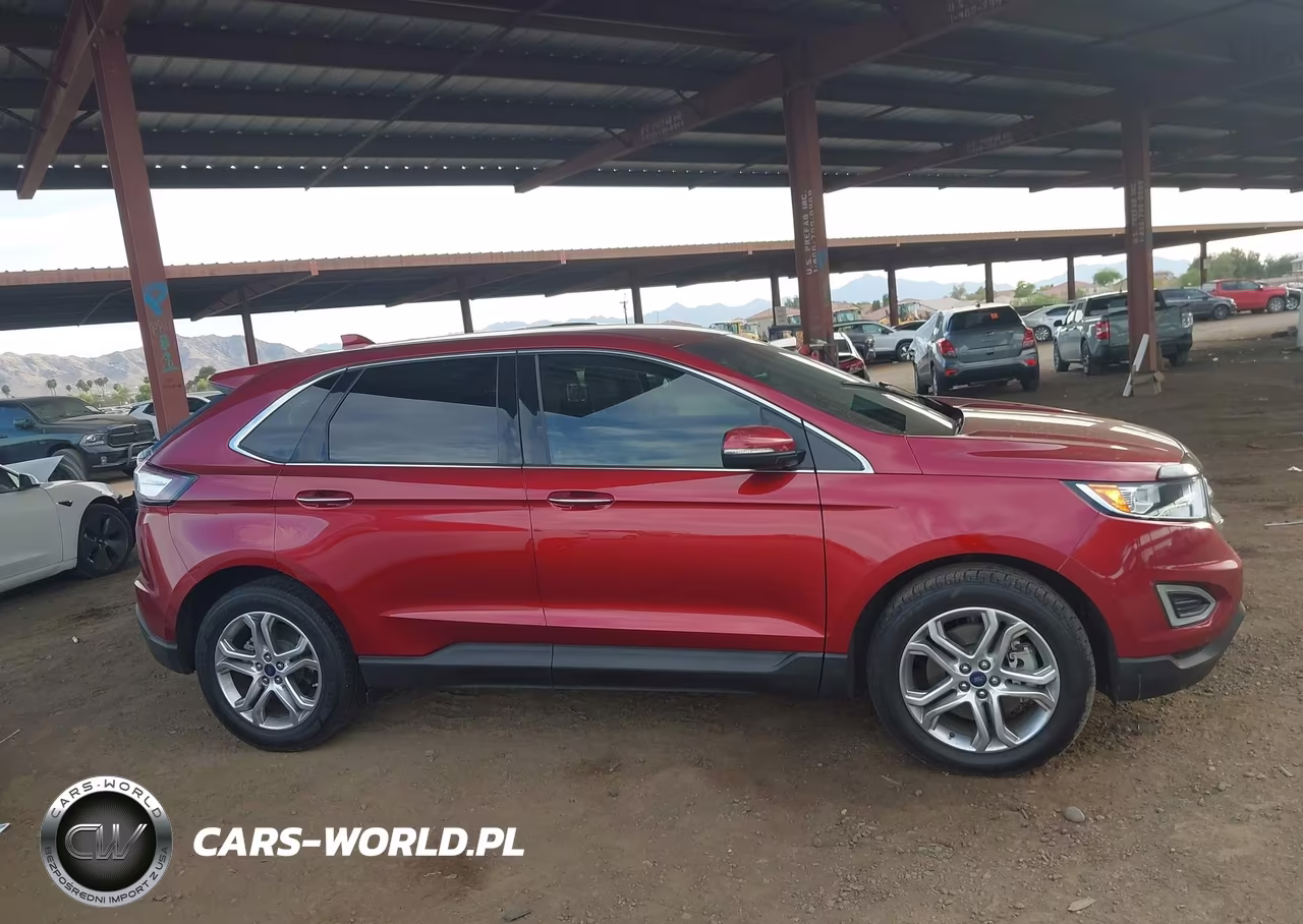 2017 Ford Edge Titanium VIN:2FMPK4K88HBB21495 - 13